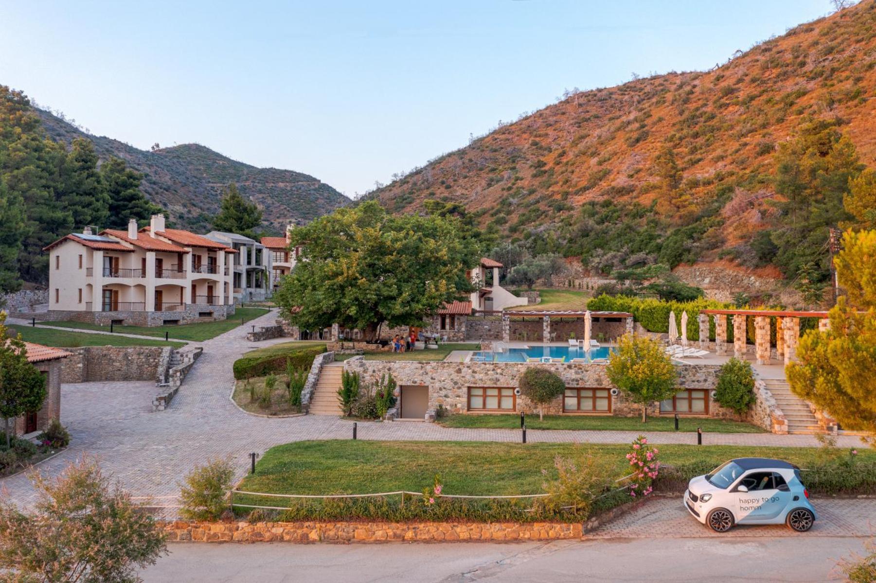 Отель Kaminos Evia Limni  Экстерьер фото